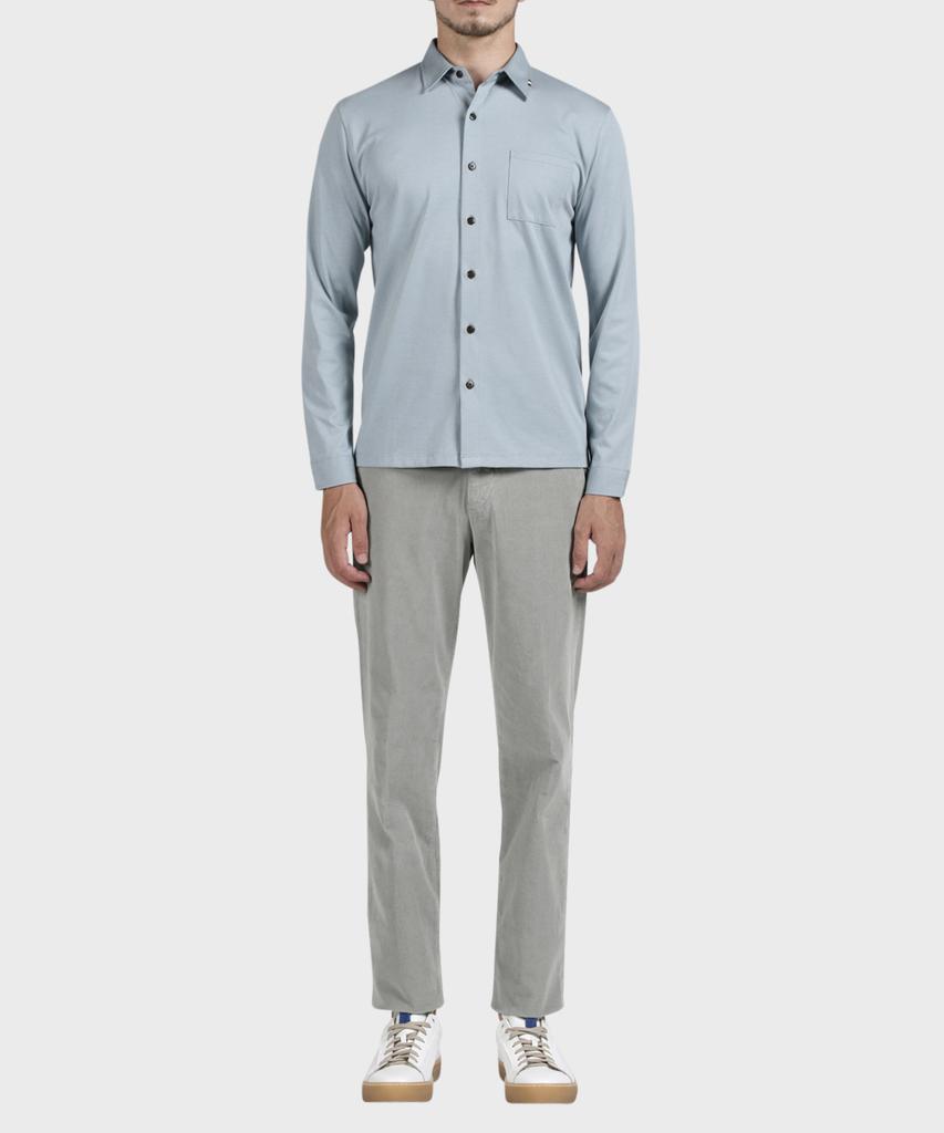 PANICALE Grey Regular Fit Small Corduroy Pants