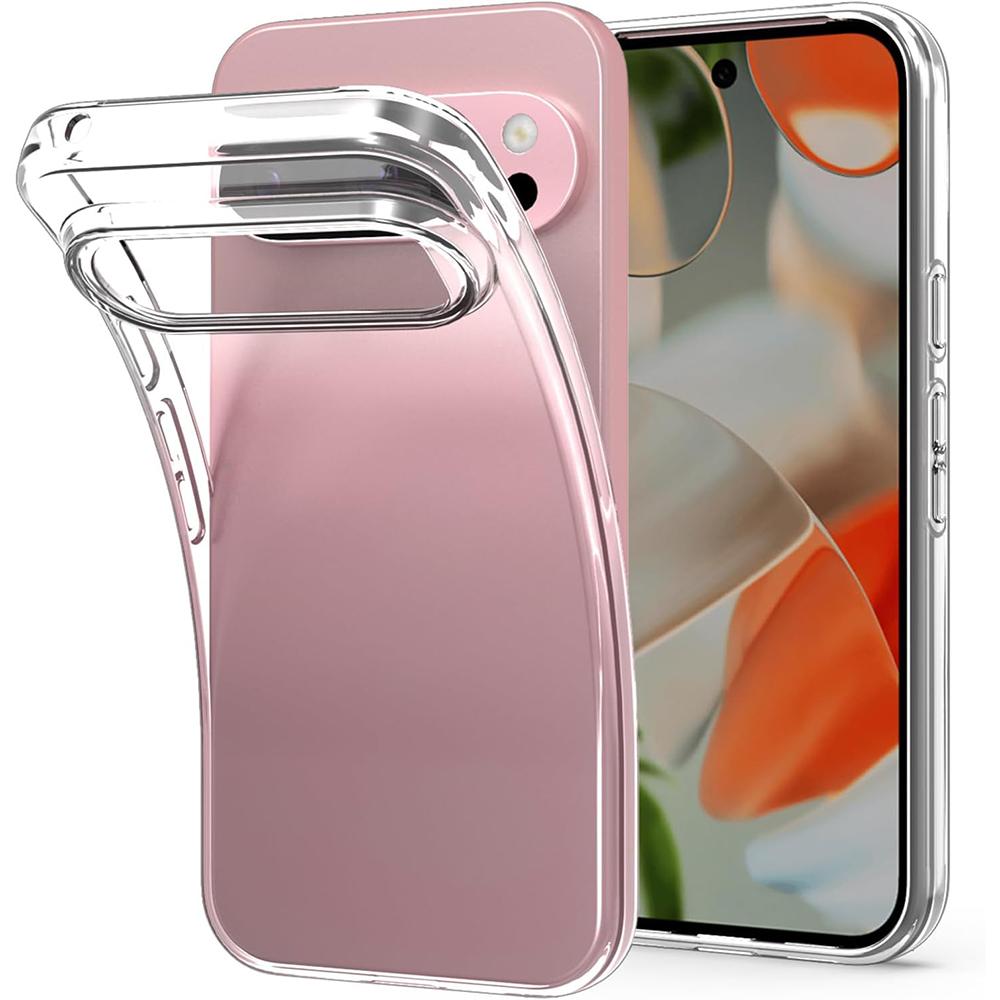 Transparent Silicone Soft Case For Google Pixel 10 9 8 7 6 Pro 9A 8A 7A 6A Clear Ultra Thin Shell Cover For Google 9 10 Pro XL A
