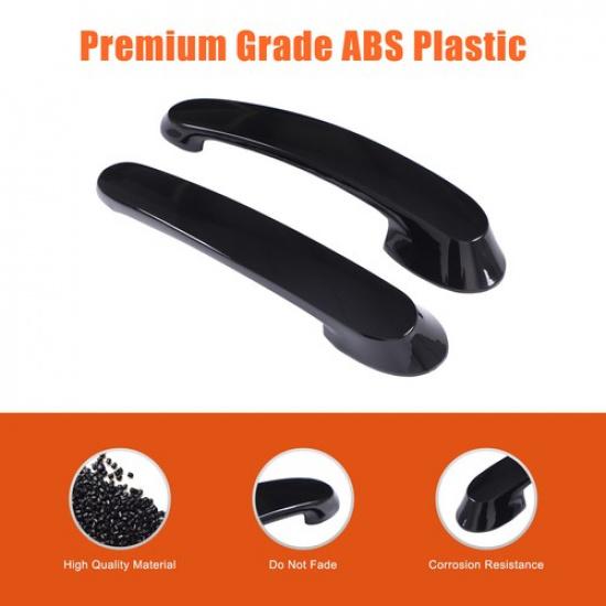 Глянцевая черная накладка на ручку наружной двери для Smart Fortwo 453 2016-