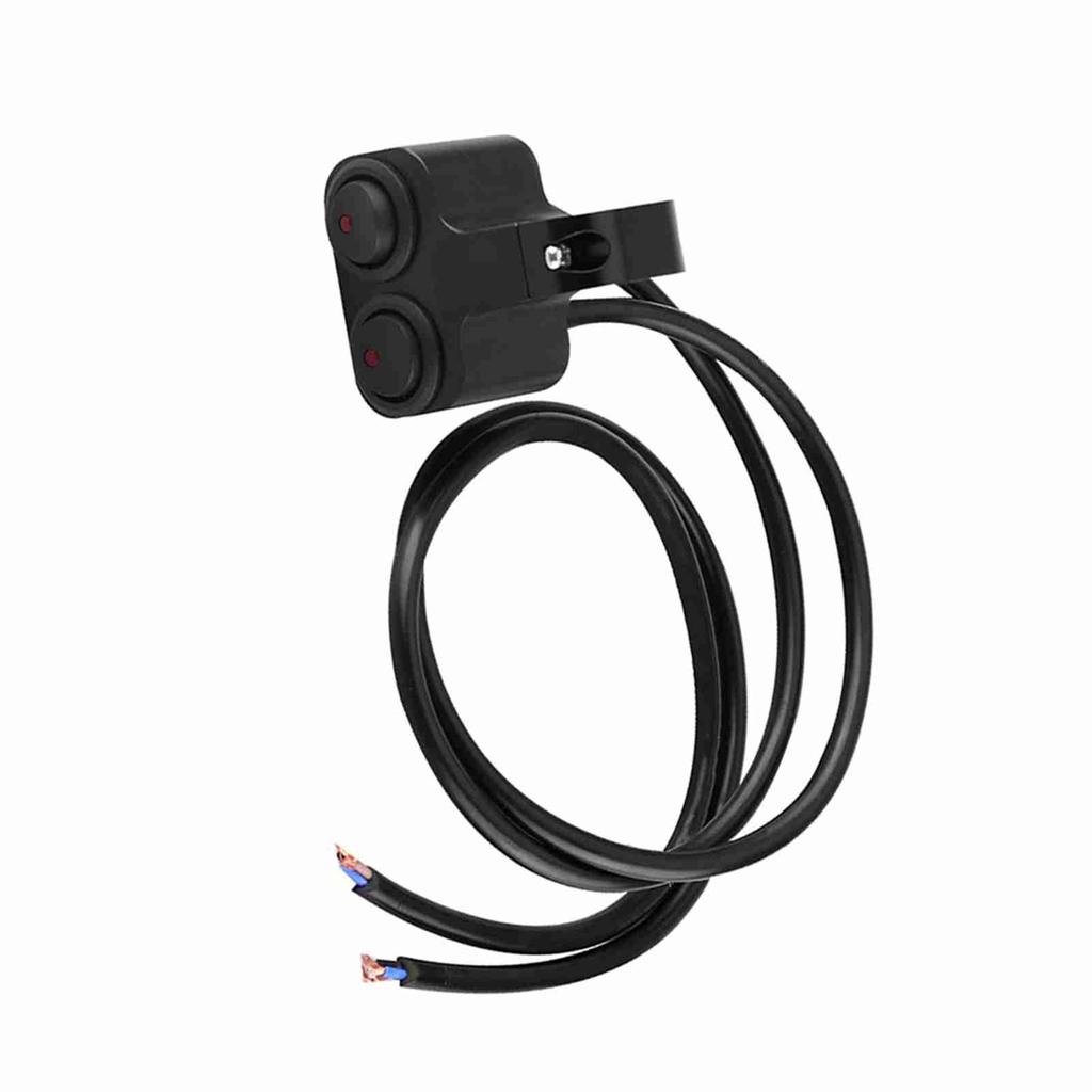 Мотоциклетный руль из алюминиевого сплава с ЧПУ, 1 дюйм, 25 мм, фара, двойной переключатель