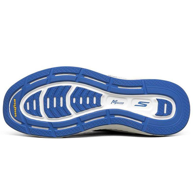 Skechers Go Run Balance 2 Ткань Синтетическая кожа Низкие беговые кроссовки Мужские кроссовки Серый Синий 246013-GYBL
