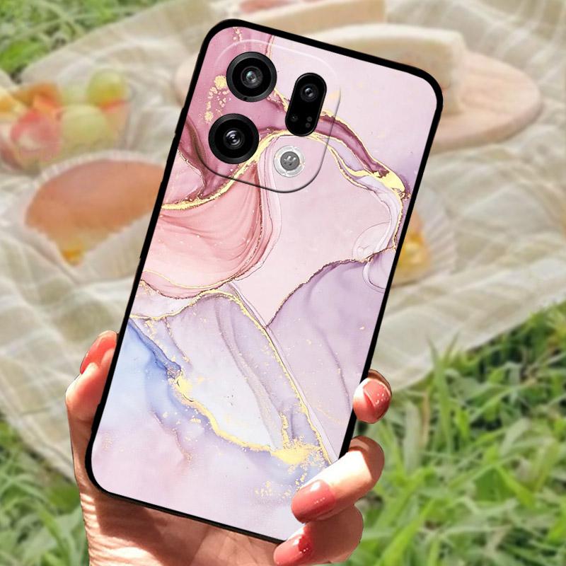 Чехол для OPPO Find X9 Pro FindX9 Силиконовый Мягкий TPU Чехол для Телефона для OPPO Find X9Pro X 9 Чехол Бампер Противоударный Funda Coque PLJ110
