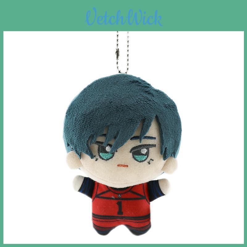 Мультяшный плюшевый брелок Haikyuu с мягким коротким ворсом для детей и подростков