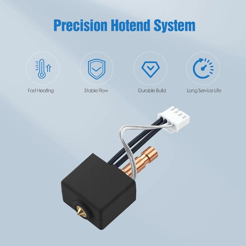 0.4mm Nozzle 3D Printer Hotend for ANYCUBIC Kobra S1/S1 Combo 3D Printer 3D Printing