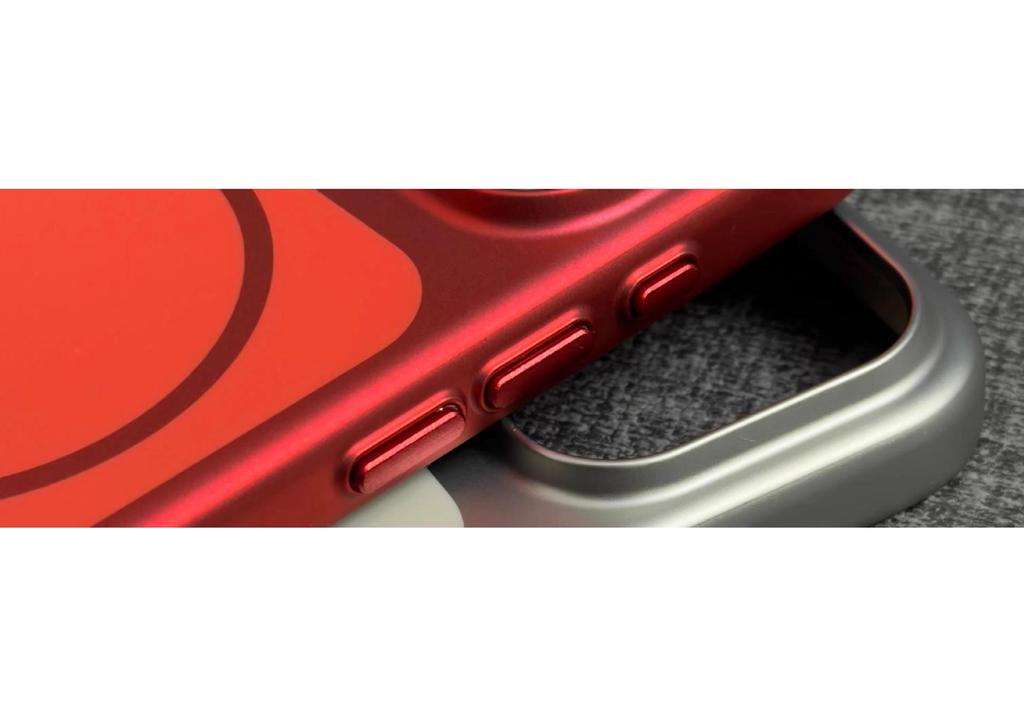 Ультратонкий матовый магнитный противоударный чехол для iPhone 17 Pro Max