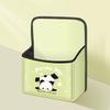 Cartoon Bear Car Shoe Box Storage Hanging Bag - Trunk Storage Organizer for Passengers Vehicle Shoe Cabinet Accessory