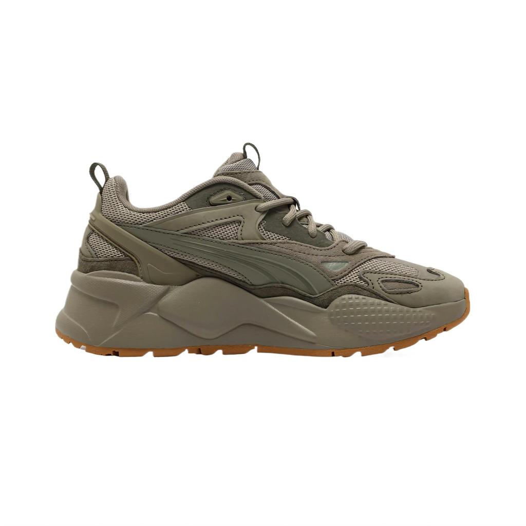 Puma Износостойкие и легкие низкие повседневные кроссовки унисекс Зеленые 390776-58