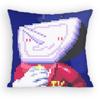 Cartoon Game Deltarune Tenna Meme Pillow Case Sofa Living Room Bedroom Headboard Backrest Cushion Square Cushion Nap Time