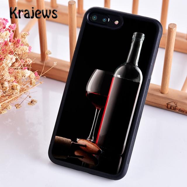 Чехол для телефона Красный бокал для вина Для iPhone 17 Air 16 15 14 plus 11 12 13 pro max coque Оболочка Fundas