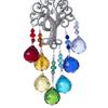 Tree of Life Faux Crystal Suncatcher Decoration Indoor Outdoor Natural