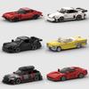 MOC Скоростной Гоночный Автомобиль Внедорожник Ралли Модель Строительные Блоки Технический Супер Гонщик Транспортное Средство Игрушка