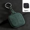Suede Car Remote Key Case Cover Shell Holder Fob Keychain For LYNK&CO 08 2022 2023 2024 LYNK CO 08 for LYNKCO 01 02 03 05 06 09