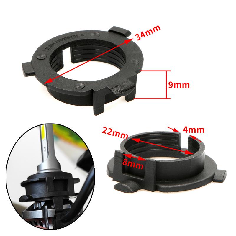 2Pcs for Hyundai Veloster KIA K3 K4 K5 Sorento Sportage Car H7 Headlight Retainer Clips Adapter LED Bulb Base Holder Accessories