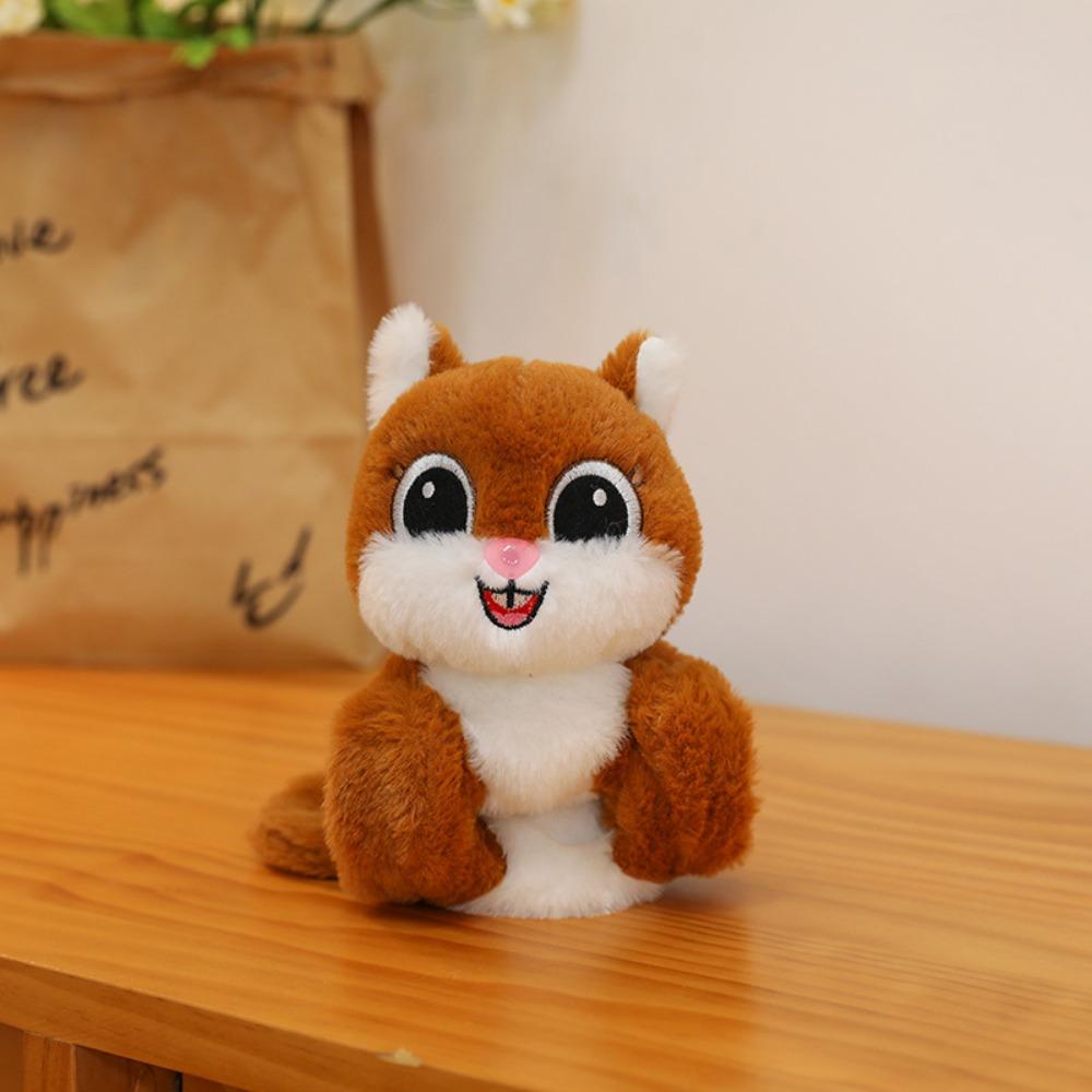 Имитация браслета для пощечины, серия «Собака, обезьяна, плюшевый браслет на запястье», плюшевая кукла, браслет для пощечины, рождественская игрушка