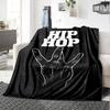 1pc HIP HOP Soft Warm Throw for Home, Office, Trave, All-Season Cozy Bedding Gift, Office Cozy Accessory 1039