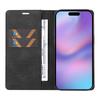For iPhone 17 Leather Cover YIKATU YK-004 Skin-Touch Wallet Phone Cases