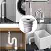 Silicone Bathroom Sewer Seal Ring Kitchen Sink Sewer Pipe Plug Washing Machine Anti-odor Leakage Floor Drain Connector Stopper