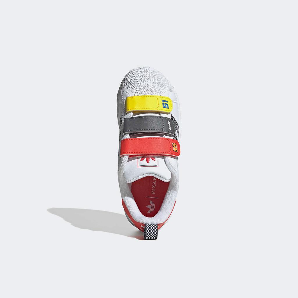 [Adidas] Superstar II Comfort Closure Children [JQ1337-FTWWHT/BRIRED/SUPCOL]