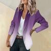 Women's Jacket Long Sleeve Cardigan Collar Single Button Business & Leisure Top