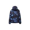Anta Full Print Brand Logo Hooded Zip Down Jacket Men Outerwear Light-Purple Blue 152241908-5