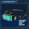Высокоэффективный перезаряжаемый светодиодный налобный фонарь с 6-ядерной системой, сверхяркий, идеально подходящий для горнодобывающей промышленности, рыбалки, активного отдыха