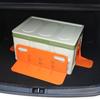 Car trunk storage box fixed partition car organizer storage box anti-tipping plastic baffle bracket
