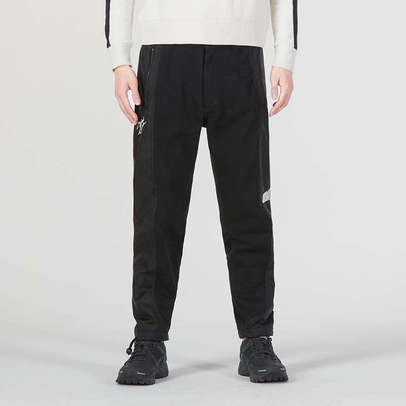 Jordan Сращенные контрастные трикотажные спортивные брюки мужские черные DV7595-010