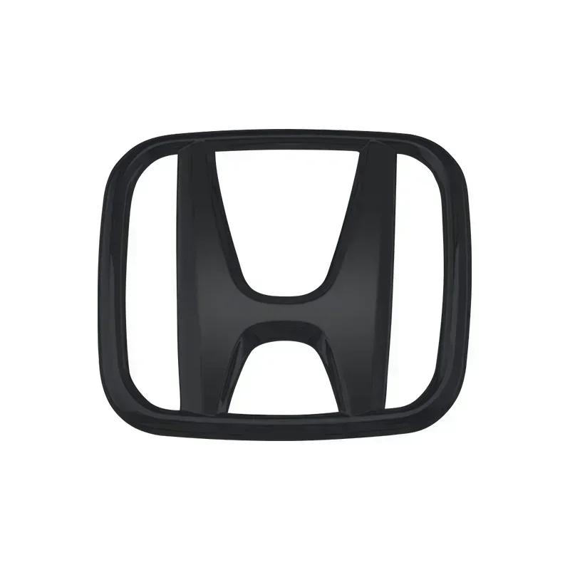1pcs ABS Car Front Trunk Rear Badge Sticker For Honda Civic Fit Jazz Accord CRV HRV City Odyssey Passport Pilot Vezel Insight KU9