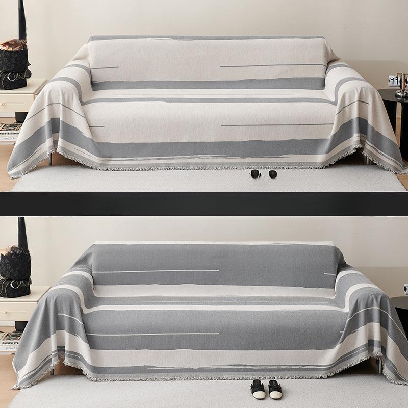 Ткань для чехла на диван, современный простой чехол для дивана, универсальная подушка для дивана на четыре сезона, нескользящая, грязеотталкивающая, диванное полотенце, не царапающаяся