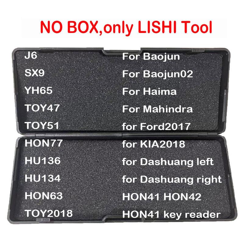 121-140 Без коробки Lishi 2-в-1 Инструмент SX9 TOY2018 TOY47 HON77 YH65 HU136 TOY51 HON41 HU134 HON63 для Kia2018 Ford2017 для Mahindra