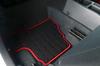 MONSTER SPORT Floor Mats for Jimny Jimny Sierra MT Black x [JB64W] / [JB74W] vehicles, Red, 894500-5500M