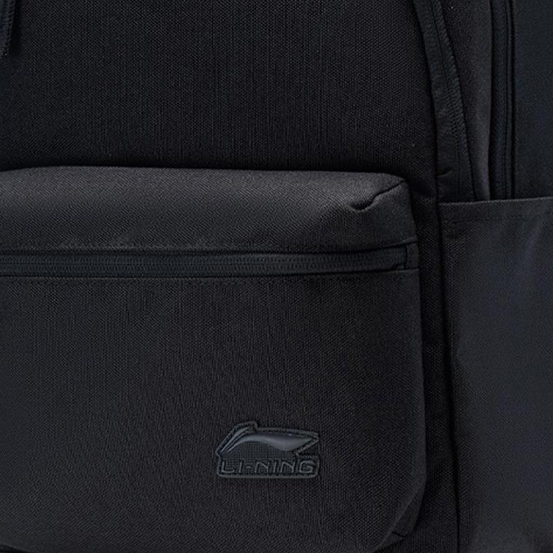 Li Ning Sports Lifestyle Casual Polyester Backpack Unisex Backpacks Black ABST015-1