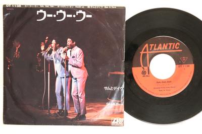 7-дюймовая пластинка SAM DAVE Ooh Ooh Ooh Holdin On DT1138 ATLANTIC Япония SoulFunk Б/у
