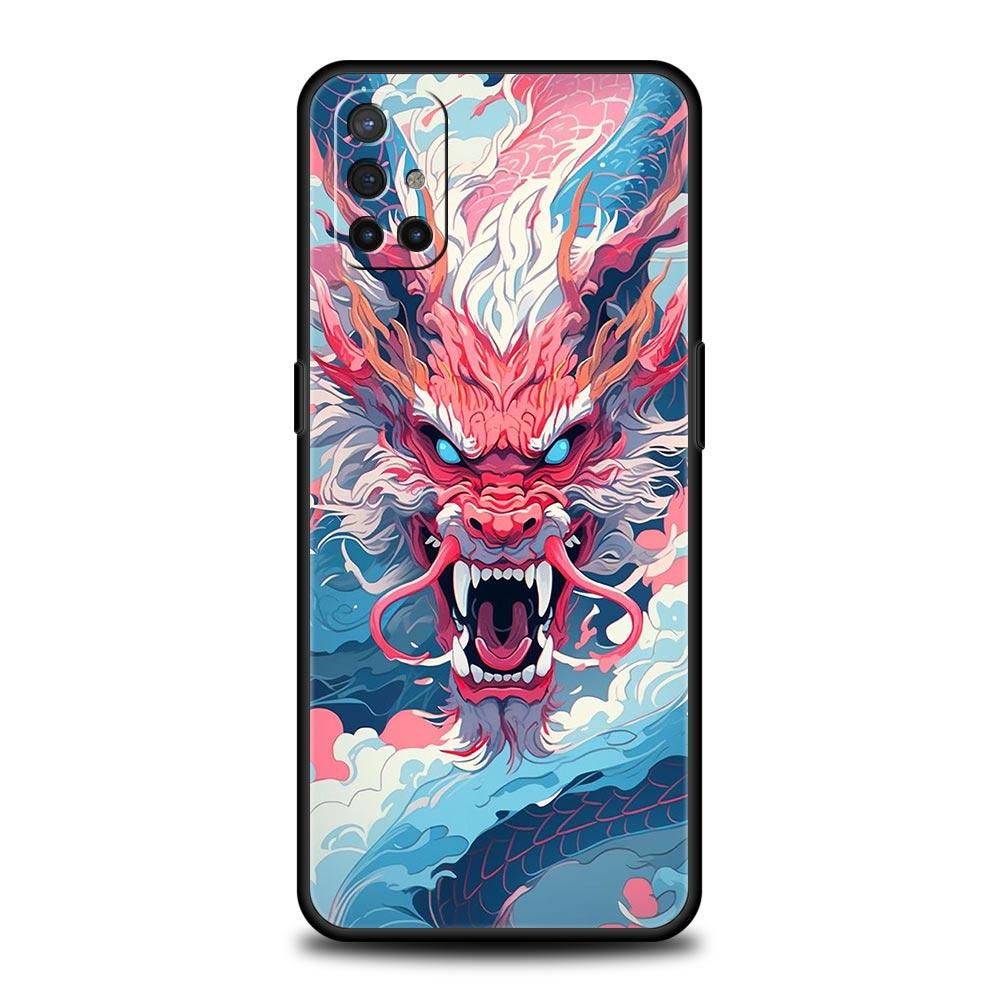 Чехол для телефона серии «Мультяшный дракон» для OnePlus 13 12 11 10 9 8 7T Pro 13R 12R 10R 9RT 8T Nord N200 N30 2T CE 2 3 5G Lite