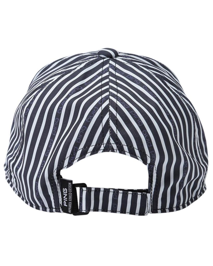 [Ping Apparel] Women's Cap (Striped, Size Adjustable)  Golf Hat  622-5187304 120Navy FR