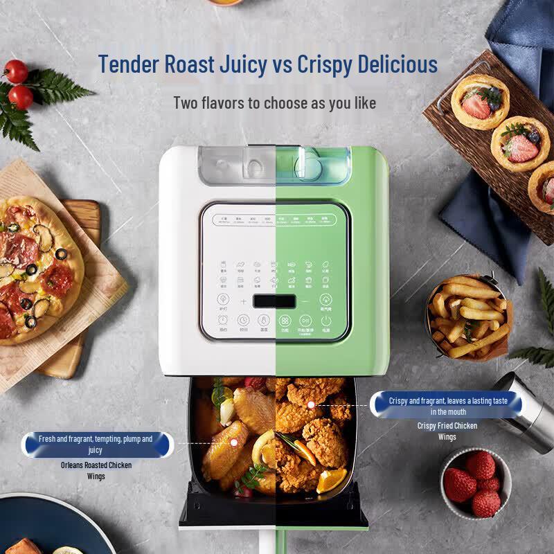 Мультипечь-аэрогриль Morphy Richards 4 л с функцией паровой жарки и прозрачным окном, штепсель CN (адаптер в комплекте)