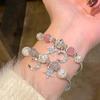 Sweet Beaded Bracelet Star Moon Bracelet Wrist Jewelry Girls Gift