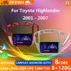 Fortress для Toyota Highlander 1 XU20 2001-2007 Мультимедийный видеоплеер Навигация Стерео 2 Din DVD Головное устройство Android Автомобильное радио