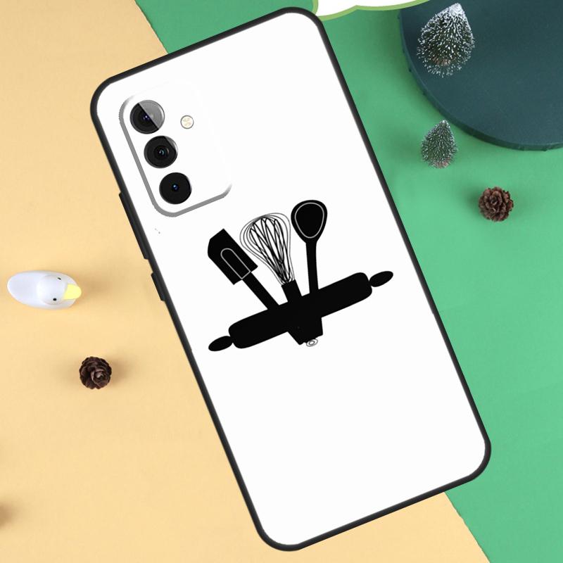 Cooking Chef Case For Samsung Galaxy A55 A35 A25 A15 A51 A71 A12 A32 A52 A13 A33 A53 A54 A34 A14 Cover