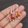 Carnelian 925 Solid Sterling Silver Earrings, Handmade Gemstone Earrings Jewelry, Gifts For Wife Brand New Earrings