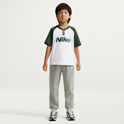 Unisex Nike Kids T Shirts Henry Collar Moderate