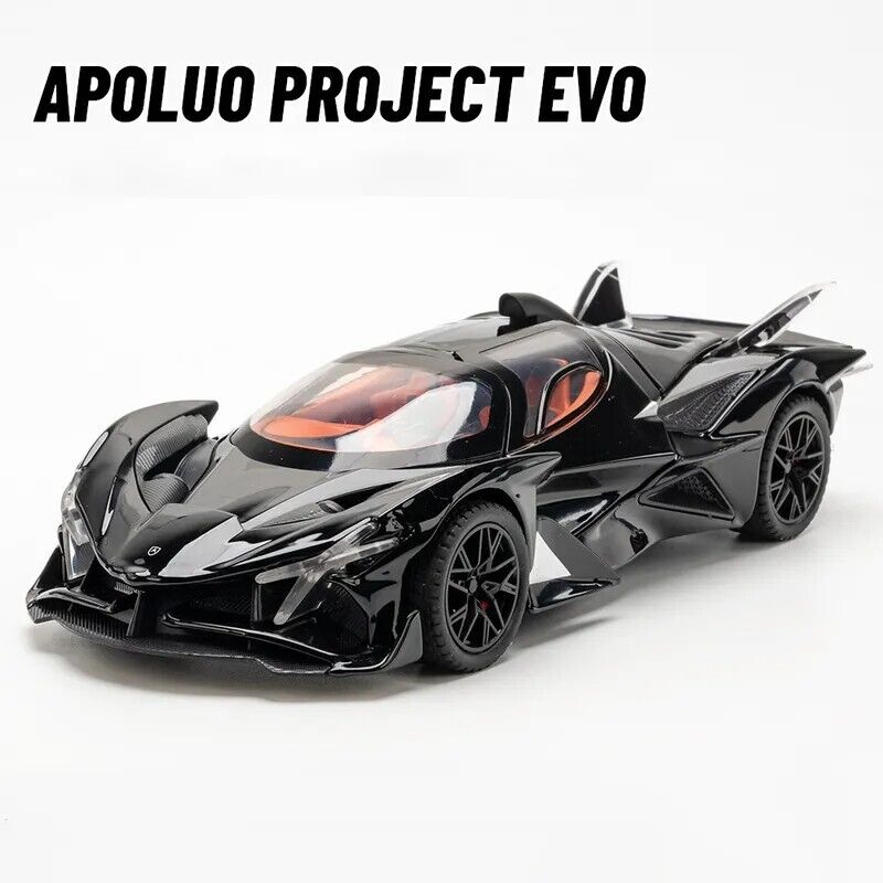 1/24 Scale Apollo IE Intensa Emozione Diecast Car Model Simulation Sound Light Gift