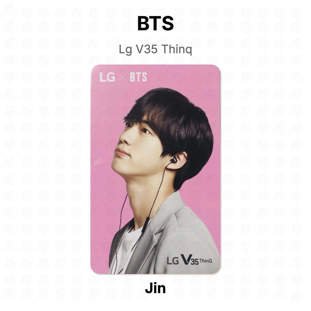BTS Официальная фотокарточка Lg V35 Thinq