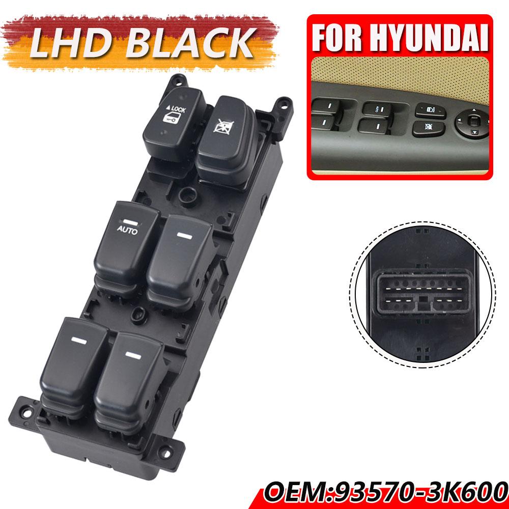 For 2008 2009 2010 Hyundai NF Sonata 93570-3K600 Power Window Switch Button Master Front Left Driver Side Fast Delivery