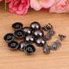 20pcs Screw Mushroom Rivets Studs Buttons for Leather Belt Bag Shoes Decoration