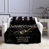 EvaneScence Плед с ретро-принтом Модный теплый плед Фланелевый плед Постельное белье Домашний дорожный плед Подарок на день рождения