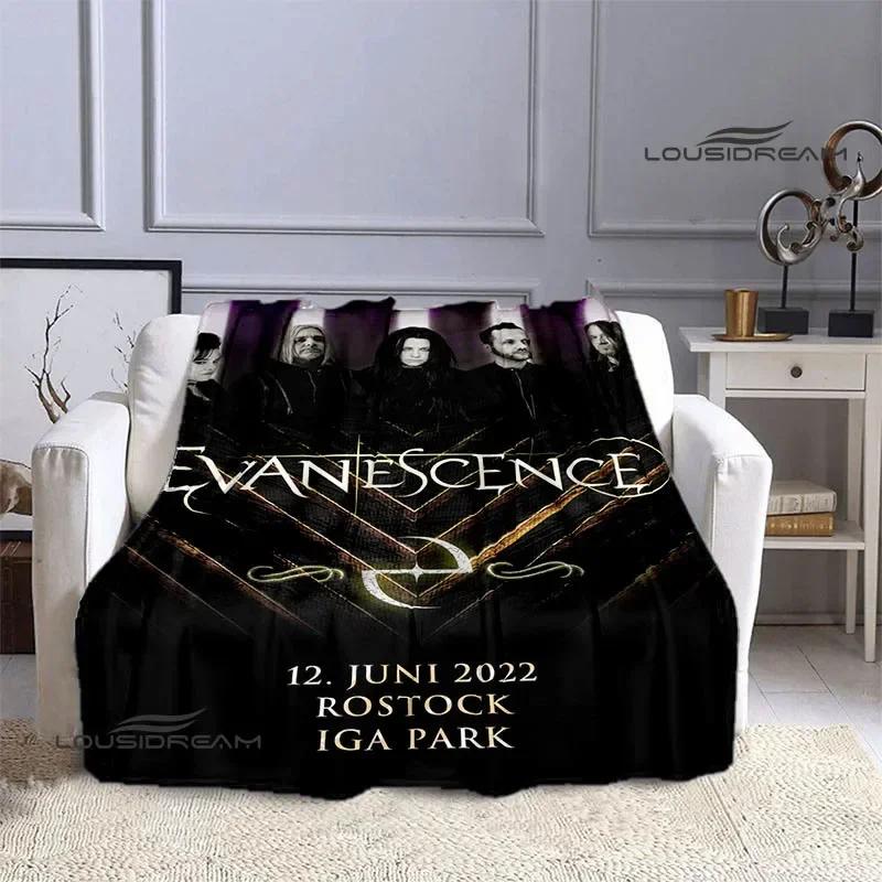 EvaneScence Плед с ретро-принтом Модный теплый плед Фланелевый плед Постельное белье Домашний дорожный плед Подарок на день рождения