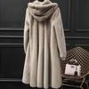 Women's High End Artificial Coat For Warmth In Autumn And Winter Artificial  Loose Coat