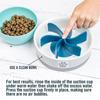 Spiral Slow Feeder Gulping Resin  Dog Bowl Silicone Pet Supplies Food Dish Epoxy UV Preventing Choking