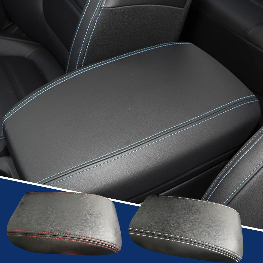 For Ford Ranger 2024-2024 PU Leather Car Armrest Cover Latch Interior Lid Trim Center Protector Console Car Cap Accessories T4I0
